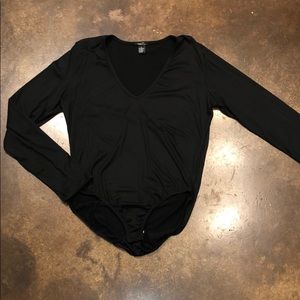 Women’s long sleeve  V-neck body suit